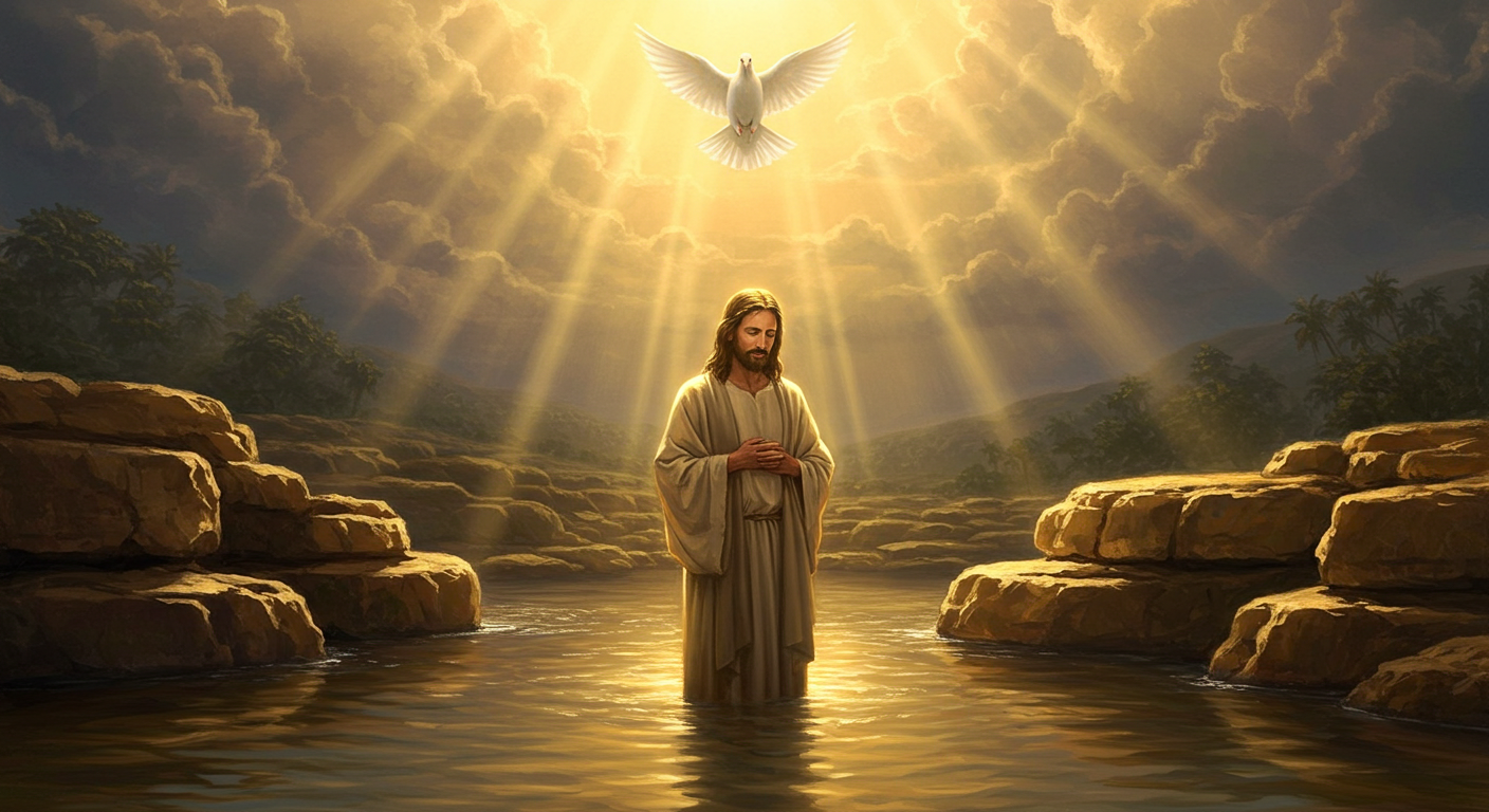 The Trinity In Jesus’ Baptism