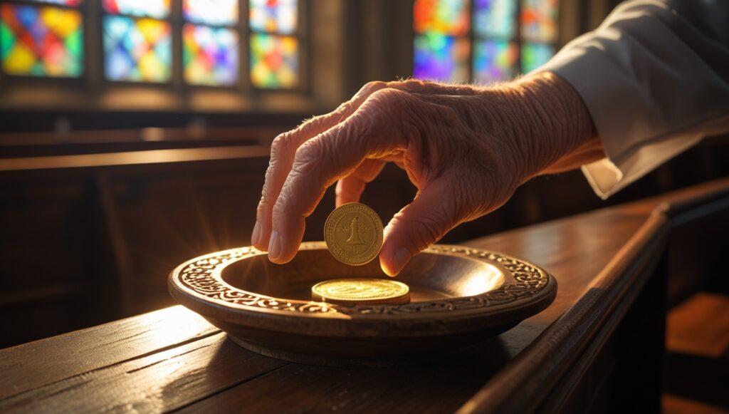 5 Biblical Reasons Why Tithing Still Matters Today 2 Leonardo Phoenix 10 A hand with wrinkled skin and prominent ve 0