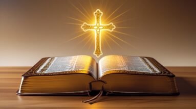 Leonardo Phoenix 10 A leatherbound Bible lies open on a wooden 2