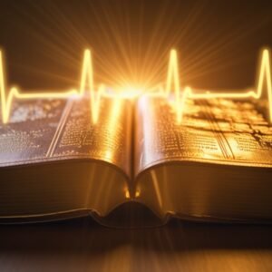 Leonardo Phoenix 10 A majestic Bible emits a soft pulsing glow 2