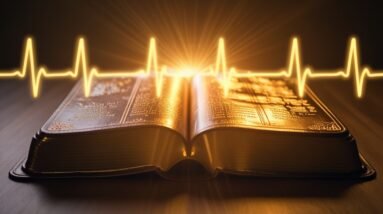 Leonardo Phoenix 10 A majestic Bible emits a soft pulsing glow 2