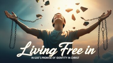 Living Free in God’s Promise of Identity in Christ 14 Leonardo Phoenix 10 A person stands with arms outstretched and 1