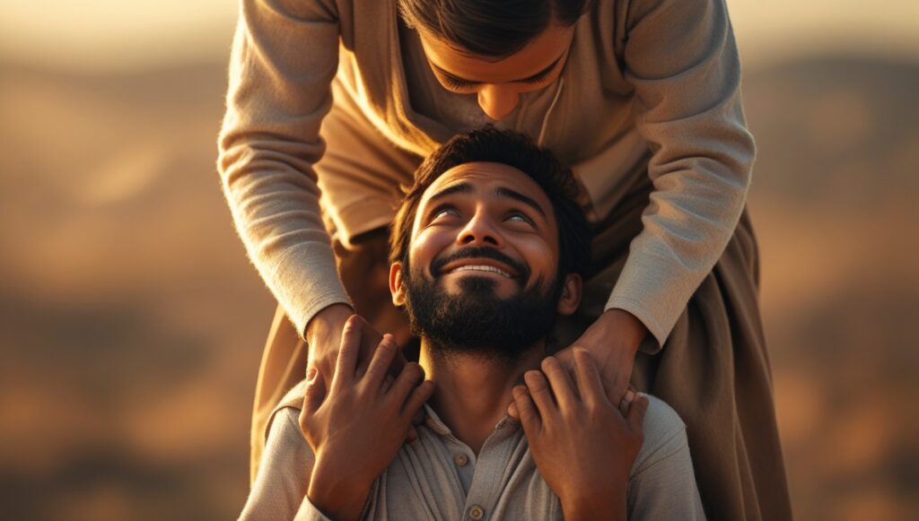 Leonardo Phoenix 10 A person with a compassionate facial expre 3