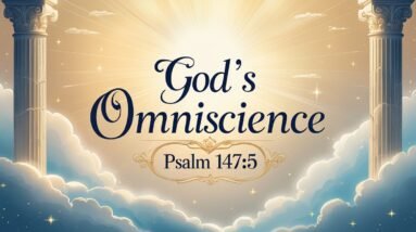 God Is All-Knowing (Omniscient) - Psalm 147:5 20 Leonardo Phoenix 10 A serene and majestic illustration of Gods 1