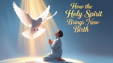 How the Holy Spirit Brings New Birth 2 Leonardo Phoenix 10 A serene and uplifting scene of a white do 3
