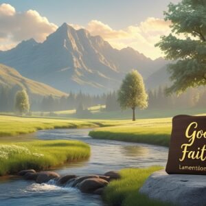 Leonardo Phoenix 10 A serene landscape with a majestic mountai 2