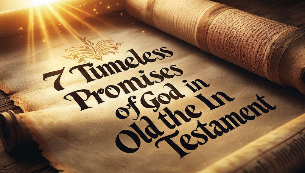 7 Timeless Promises of God in the Old Testament 2 Leonardo Phoenix 10 An ancient worn and vintage scroll with a 2