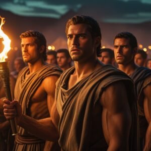 Leonardo Phoenix 10 Gideons 300 warriors standing bravely with 2