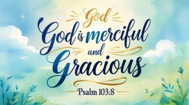 God Is Merciful And Gracious - (Psalm 103:8) 8 Leonardo Phoenix 10 God Is Merciful And Gracious depicted in a 1