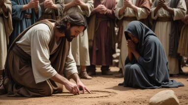 Leonardo Phoenix 10 Jesus is kneeling on the ground with his r 3