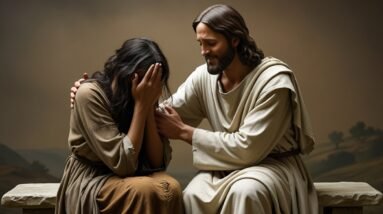 The Compassion of Jesus: How He Showed God’s Heart to the World 2 Leonardo Phoenix 10 Jesus is seated on a stone bench his facia 3