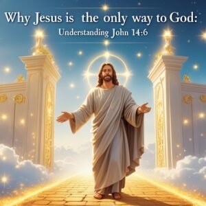 Leonardo Phoenix 10 Jesus standing on a path of radiant golden 1