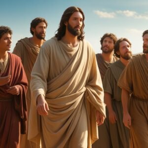 Leonardo Phoenix 10 Jesus with a gentle and compassionate face 1