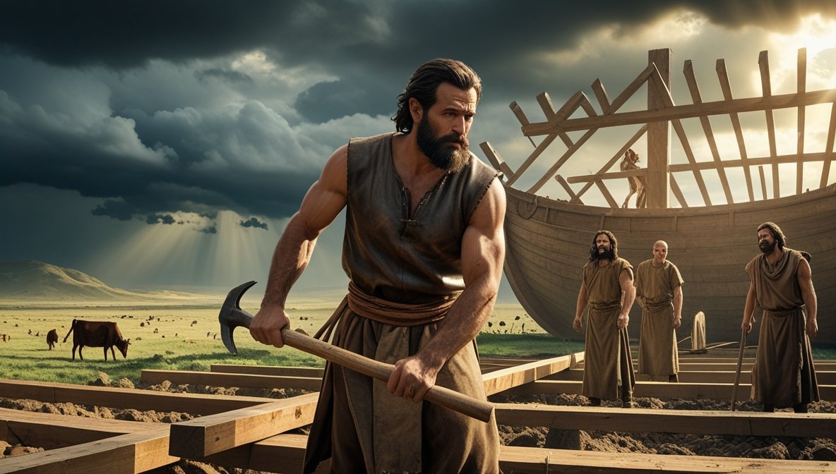 Noah built the ark