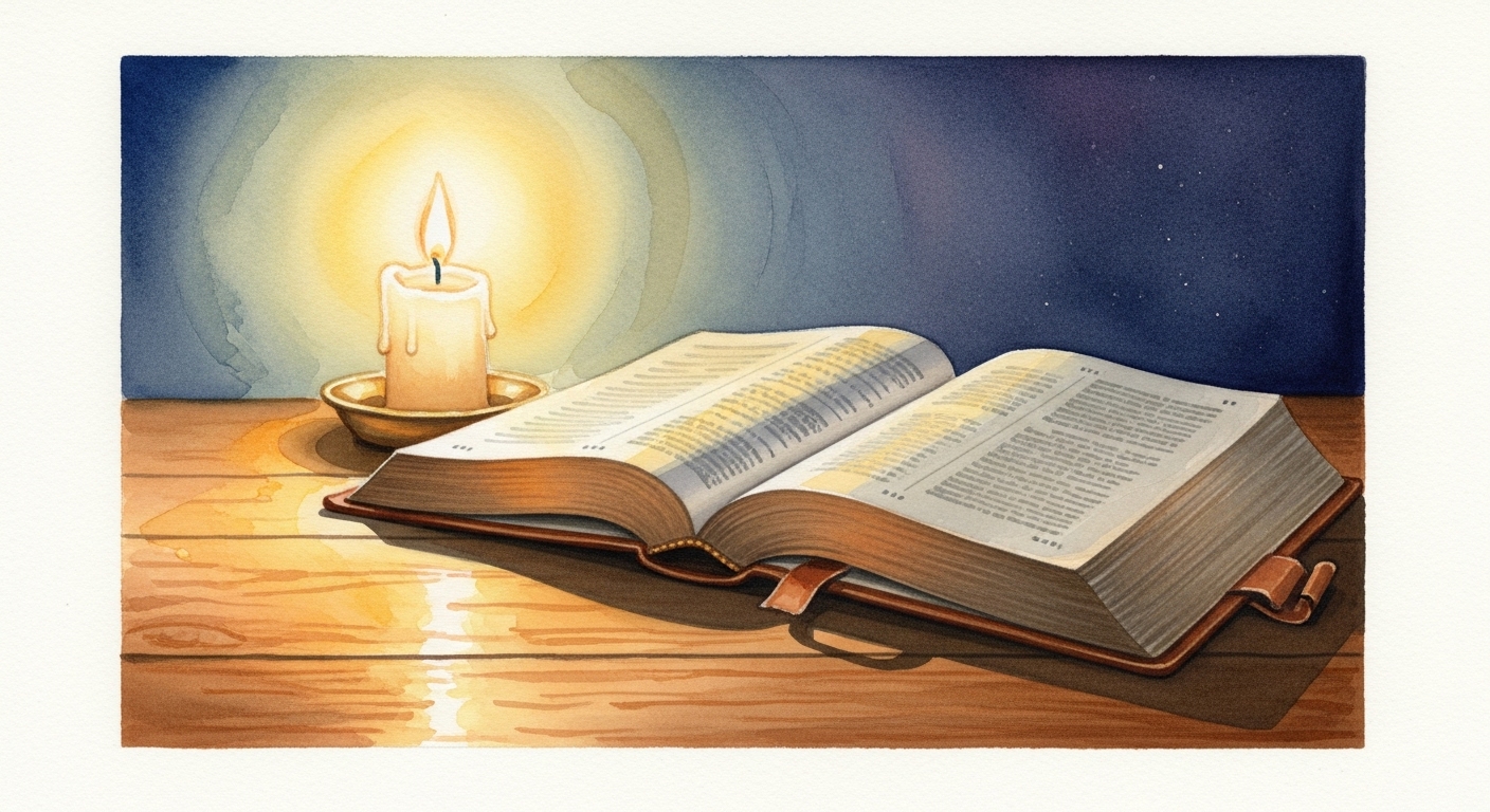 Evening prayers before bed