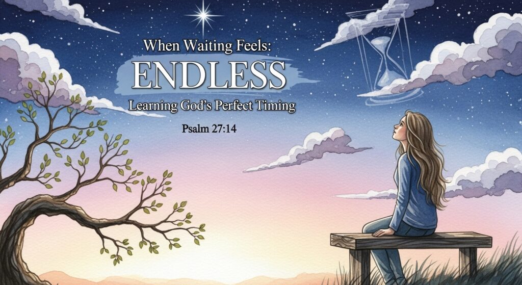 When Waiting Feels Endless: Learning God’s Perfect Timing - Psalm 27:14 4 Image fx 11 3