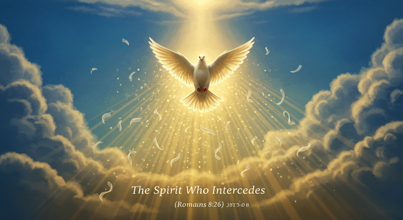The Spirit intercedes