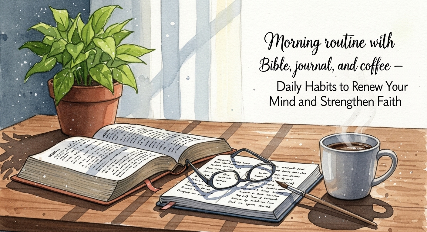 Daily Habits to Renew Your Mind and Strengthen Faith (Romans 12:2) 1 habits to renew your mind