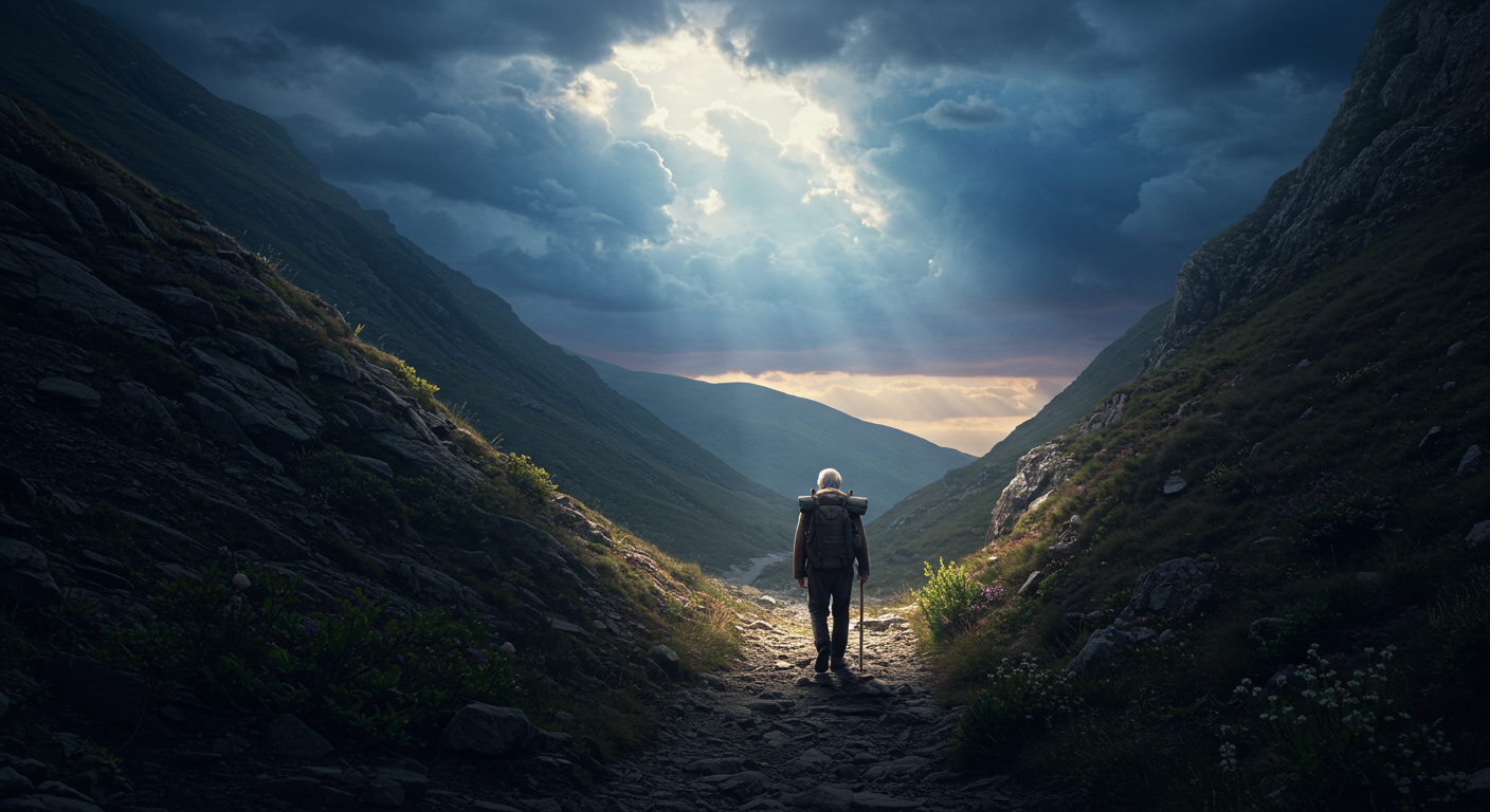 walking through the valley Psalm 23