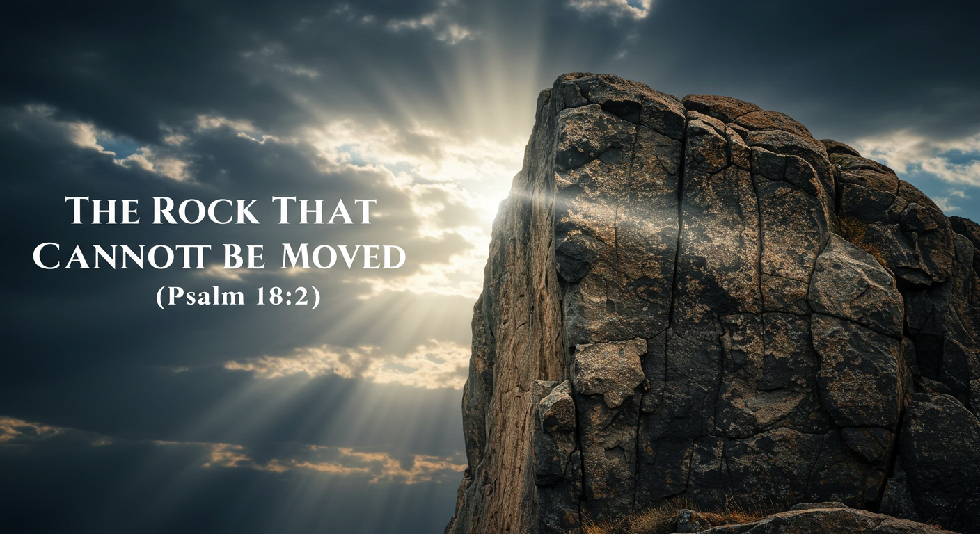 The Rock That Cannot Be Moved (Psalm 18:2) 1 the rock that cannot be moved