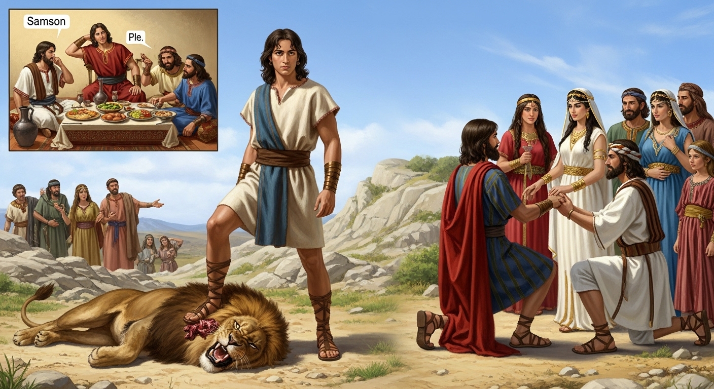 Samson’s Strength – A Gift from God to Deliver Israel 1 Samson judged Israel