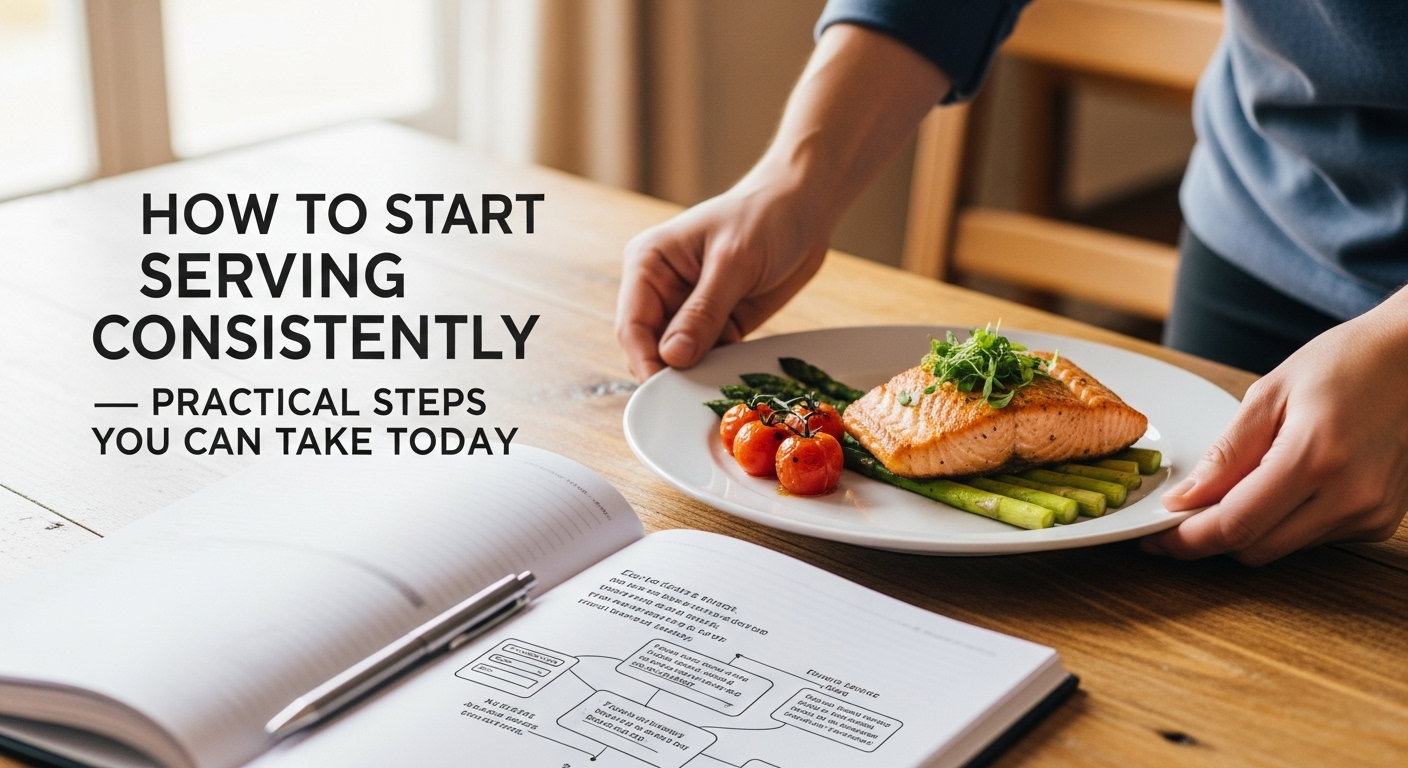How to Start Serving Consistently — Practical Steps You Can Take Today