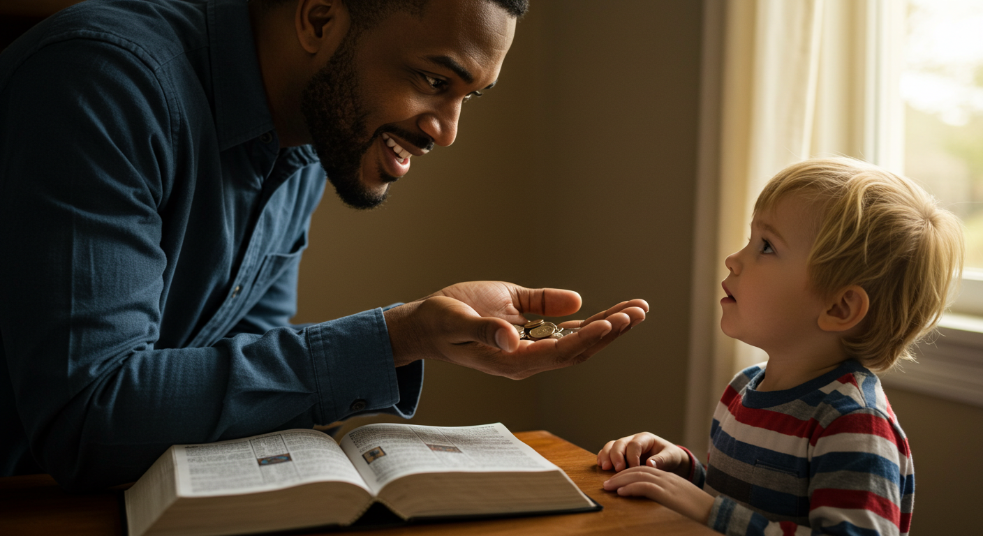 teaching kids about money biblically