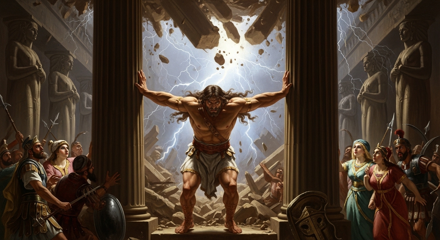 Samson’s Strength – A Gift from God to Deliver Israel 3 Samson judged Israel