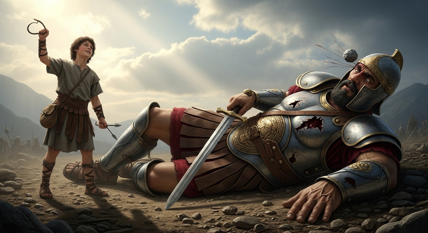 David defeated Goliath