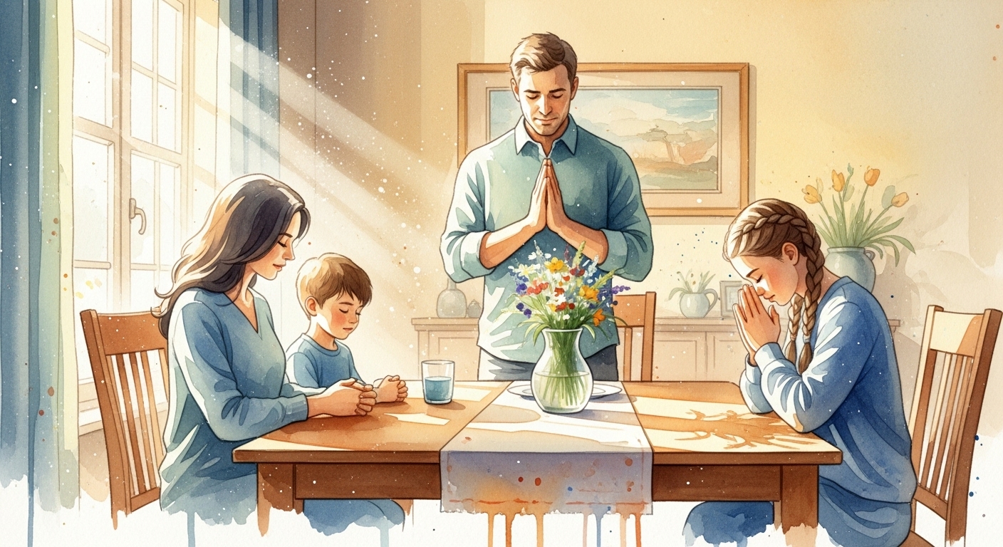 Making Family Prayer Time a Daily Habit (1 Thessalonians 5:17-18) 2 family prayer time