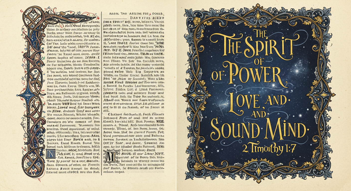 Spirit of Power, Love, and Sound Mind
