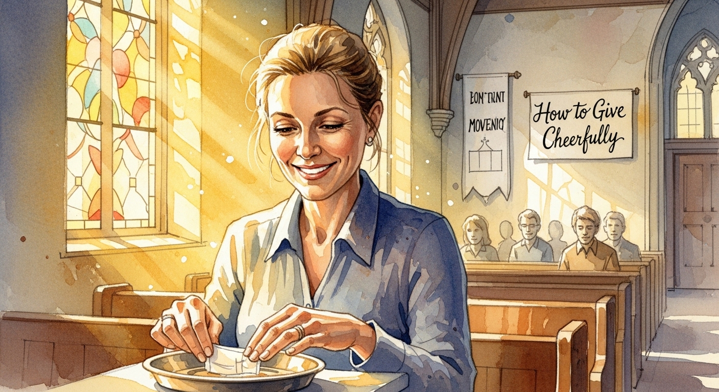 How to Give Cheerfully: The Heart Behind Your Offering (2 Corinthians 9:7) 6 cheerful giving