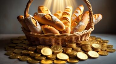 The Blessings of Tithing: Stories from Scripture 20 Leonardo Phoenix 10 A beautifully woven wicker basket overflow 2