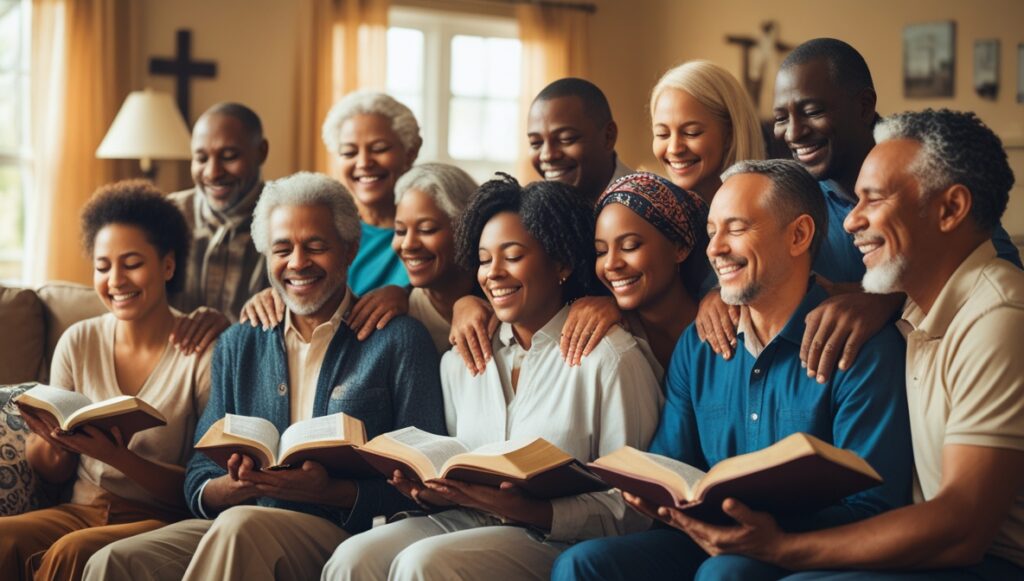 Leonardo Phoenix 10 A diverse group of believers from various 1