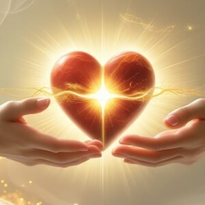 Leonardo Phoenix 10 A radiant pulsing heart with gentle outstr 2