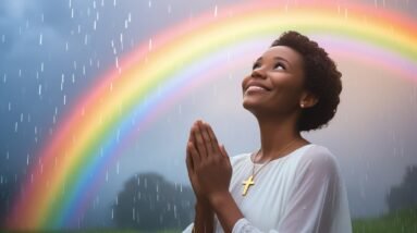 Finding Joy in the Middle of Trials: A Christian’s Guide 2 Leonardo Phoenix 10 A serene Christian person with a warm and 1