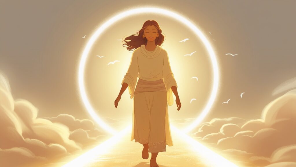 How to Live a Spirit-Filled Life Every Day 2 Leonardo Phoenix 10 A serene person with a calm and peaceful f 3