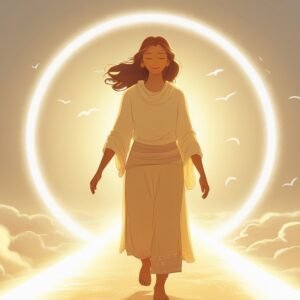 Leonardo Phoenix 10 A serene person with a calm and peaceful f 3