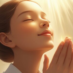 Leonardo Phoenix 10 A serene person with delicate facial featu 1 1
