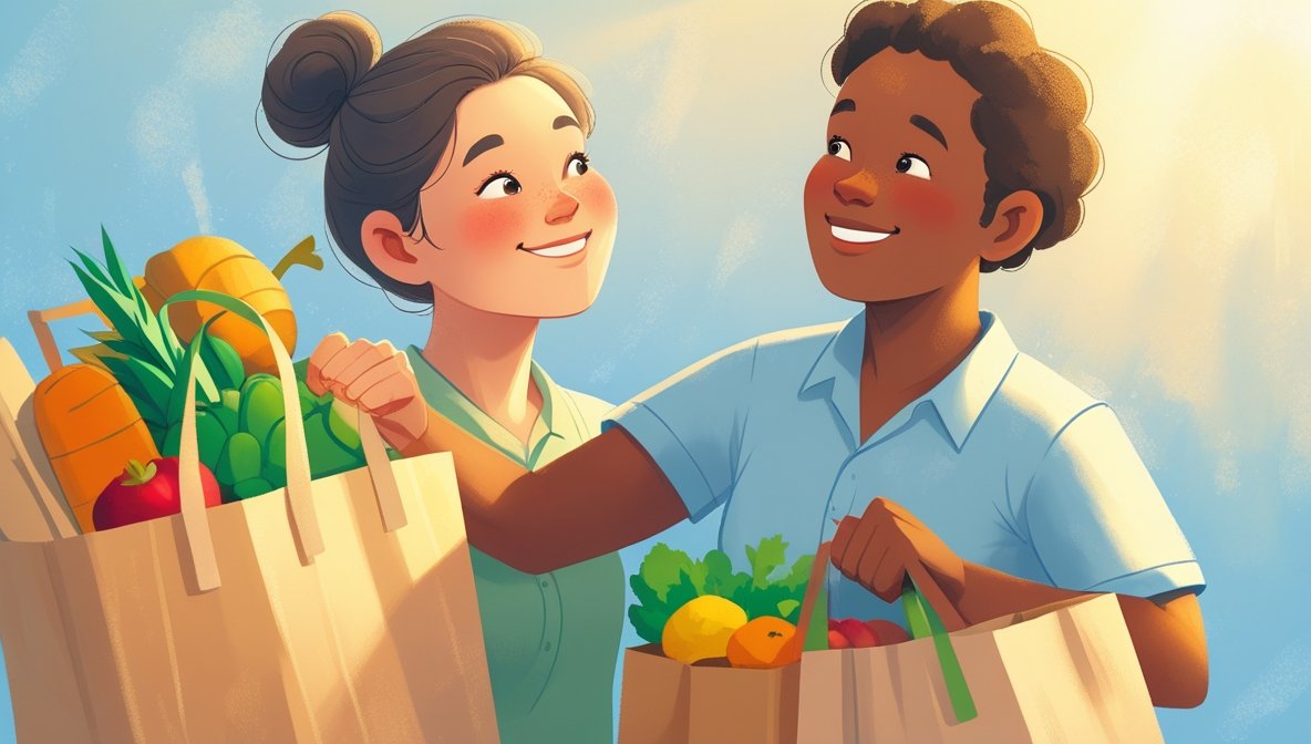 Joy in serving others