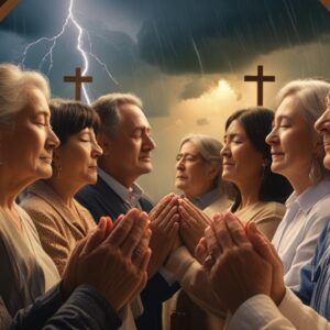 Leonardo Phoenix 10 Believers of diverse ages and ethnicities 0