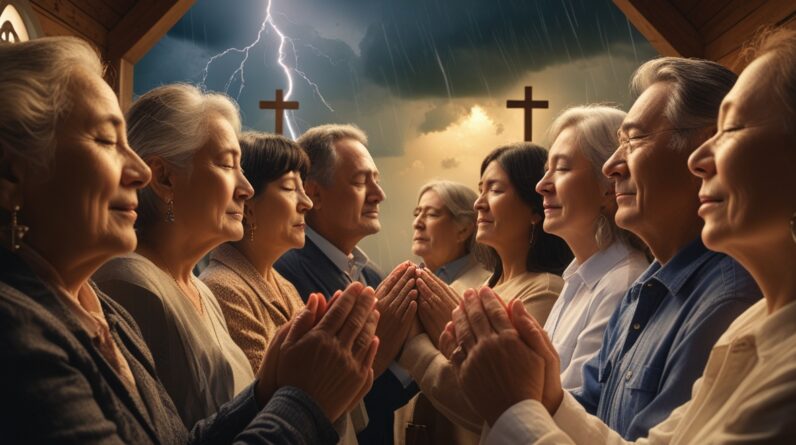 Leonardo Phoenix 10 Believers of diverse ages and ethnicities 0