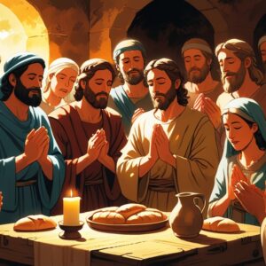 Leonardo Phoenix 10 Illustration of early believers gathered t 3