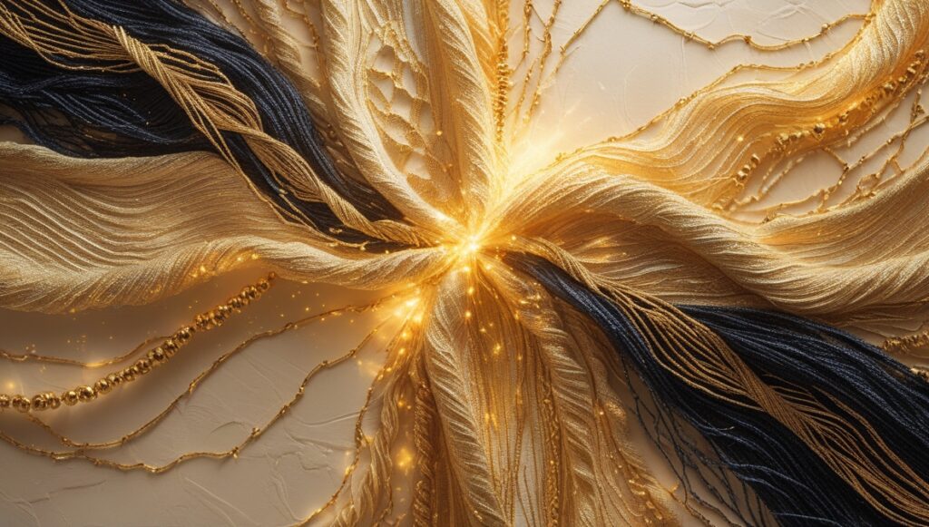 Phoenix 10 A magnificent golden tapestry with intricate patter 3