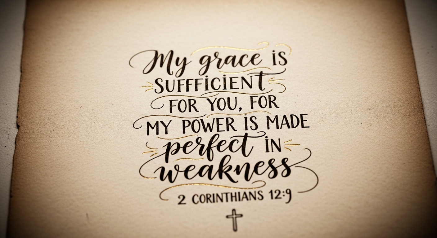 God's Strength in Weakness