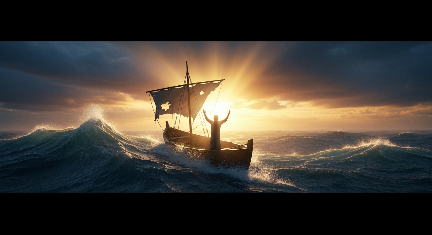 “God’s Promise Of Peace In The Storm” — John 16:33 1 God’s Promise Of Peace in the Storm