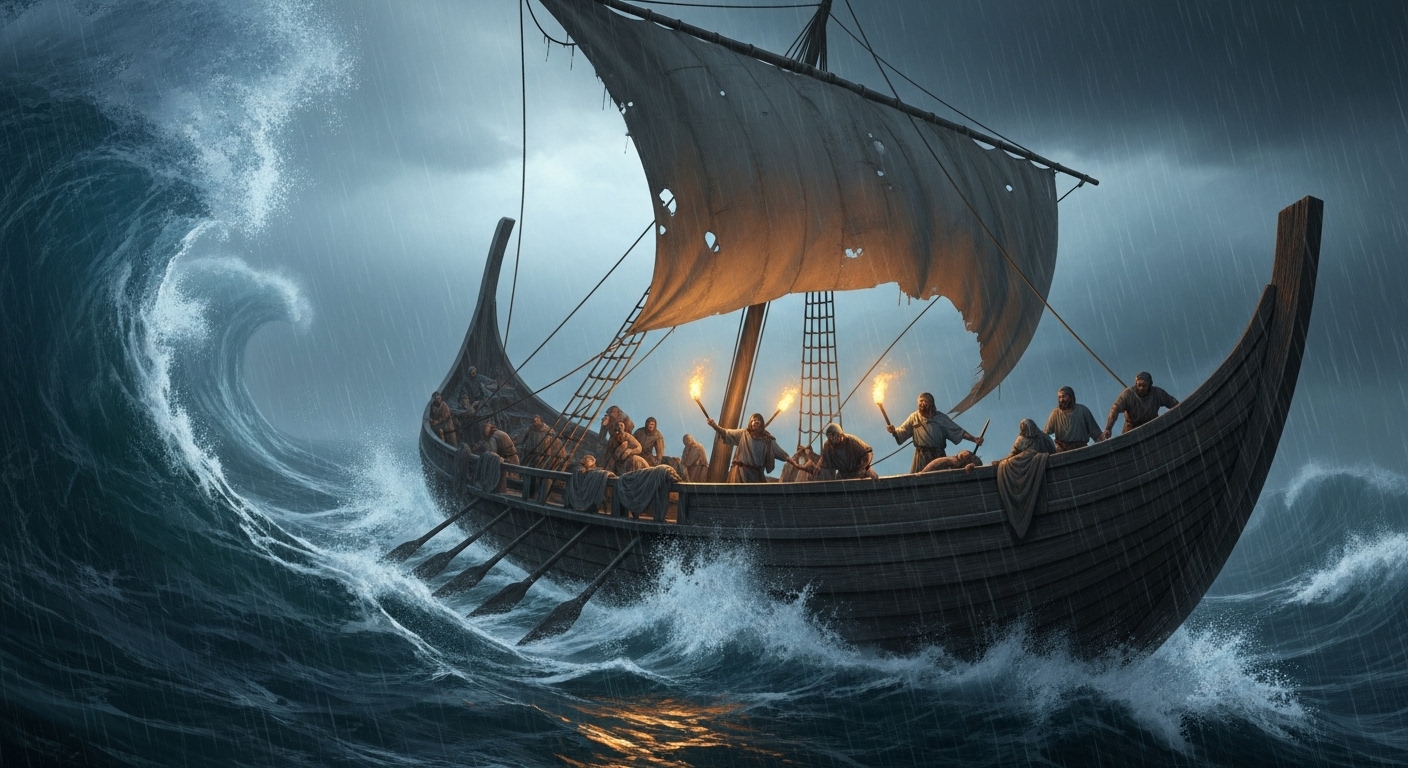 “God’s Promise Of Peace In The Storm” — John 16:33 2 God’s Promise Of Peace in the Storm