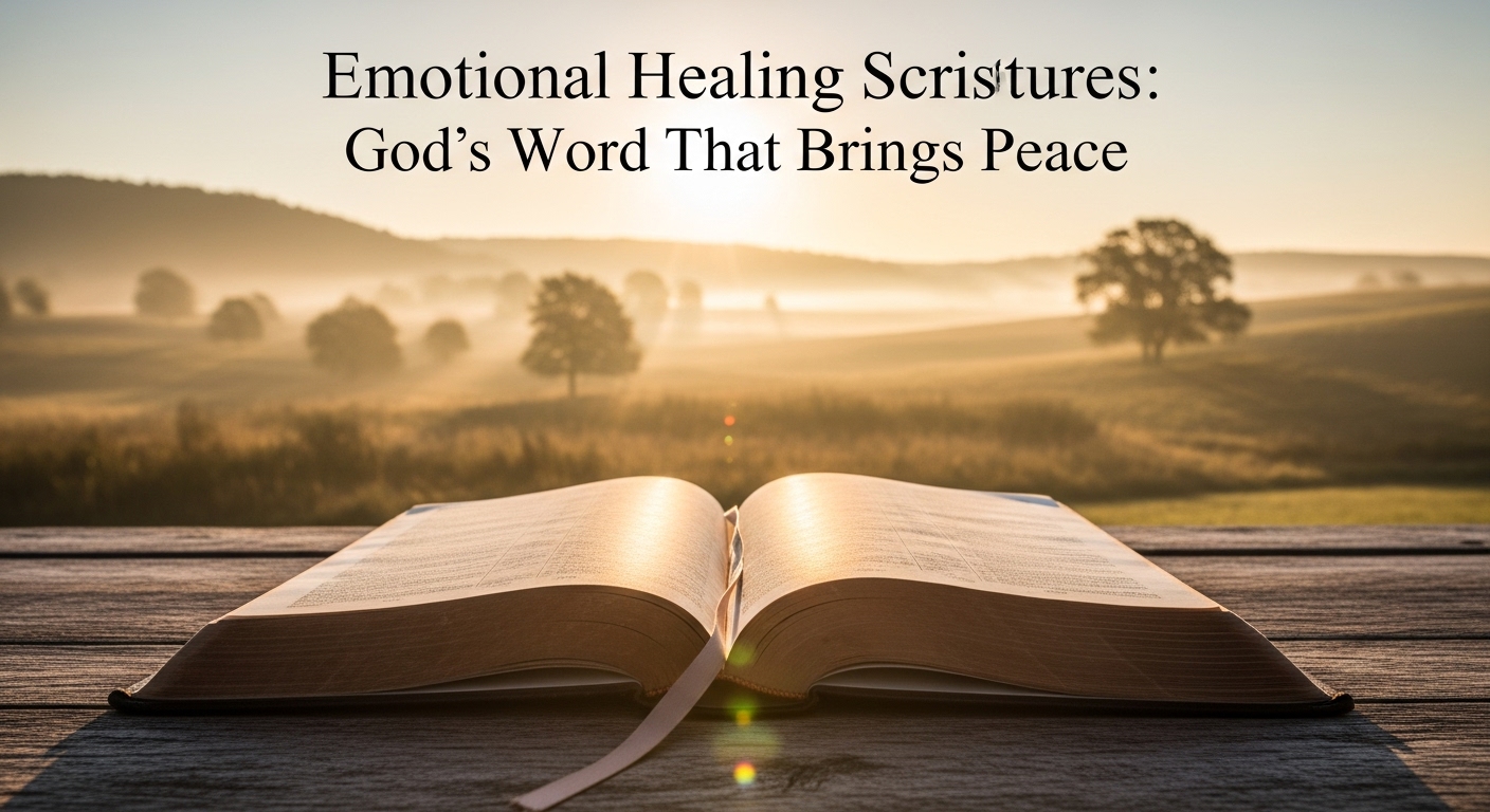 Emotional Healing Scriptures