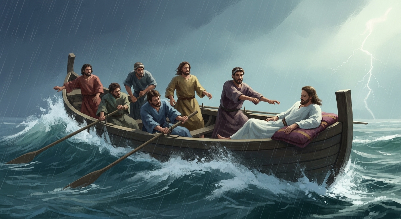 The Promise of Peace in the Middle of the Storm (Mark 4:35-41) 2 Peace in the Storm