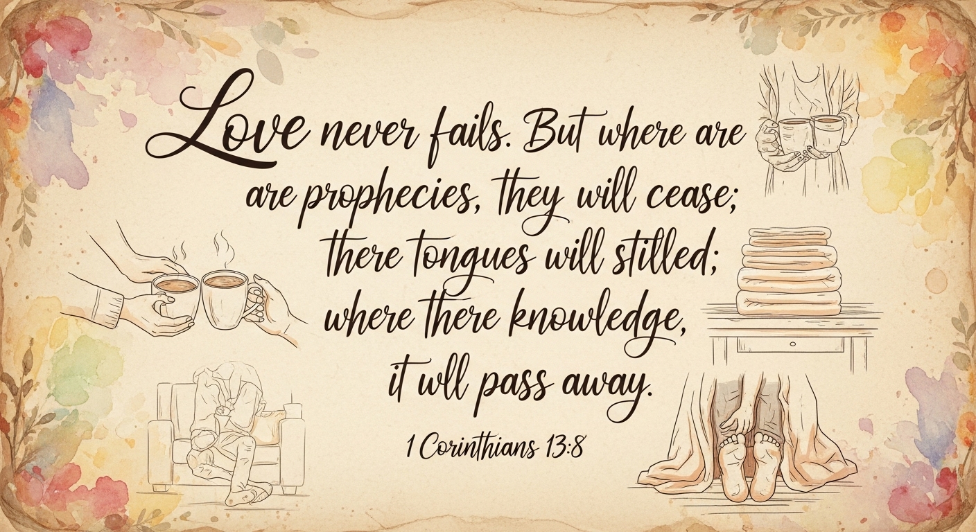 Love Never Fails — The Unbreakable Bond In Marriage (1 Corinthians 13:8) 2 Christian Marriage Lessons